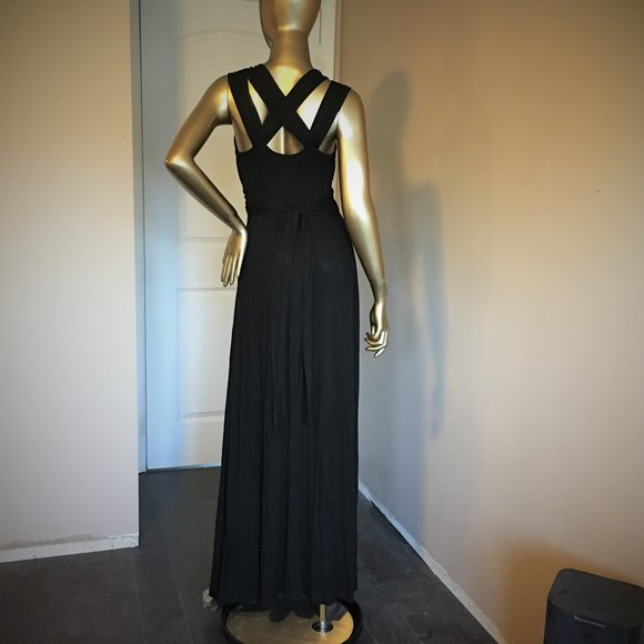 MOTHERHOOD MATERNITY Cross Back Maternity Maxi - Picture 8 of 13